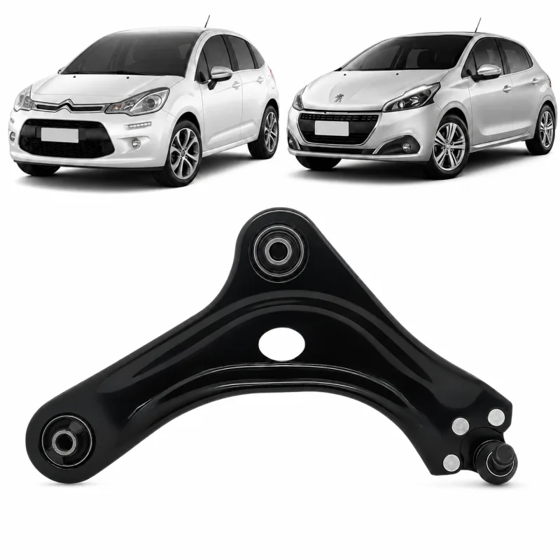 Bandeja Balança Direita C3 2012-2018 Peugeot 208 2013-2016