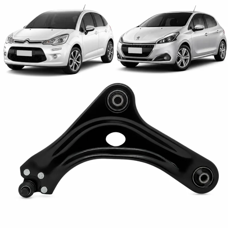 Bandeja Balança Esquerda C3 2012-2018 Peugeot 208 2013-2016