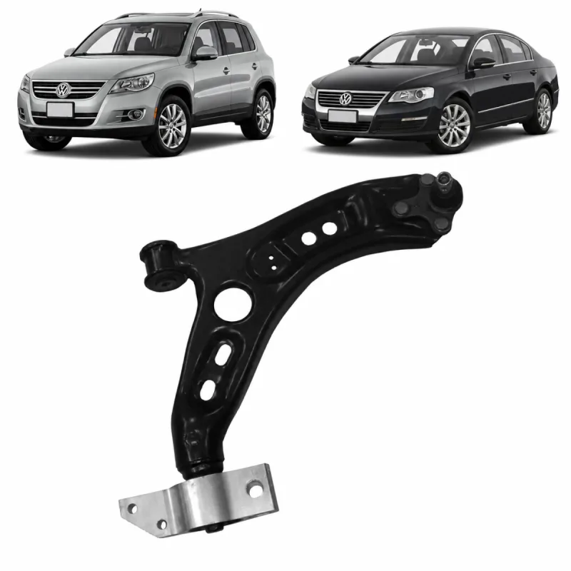Bandeja Suspensão Lado Esquerdo Passat Tiguan 2009 a 2015