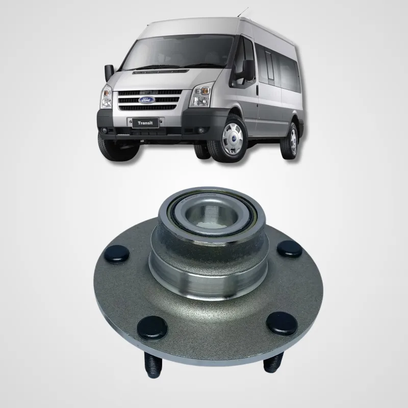 Cubo Roda Traseira Ford Transit 2009 a 2014 - Sem ABS
