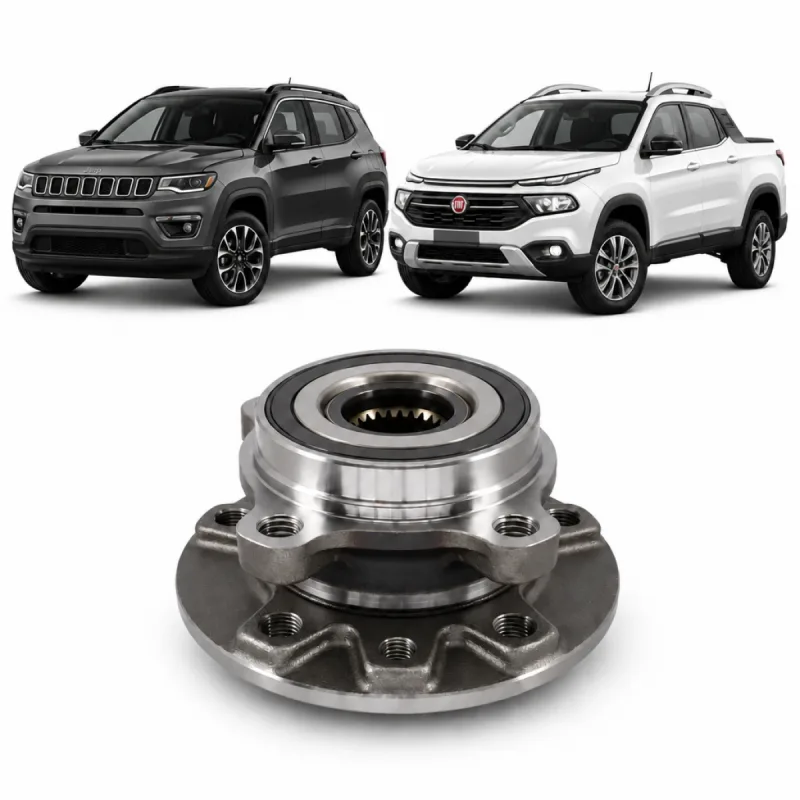 Cubo Roda Dianteiro Fiat Toro Renegade Compass 2017 a 2023