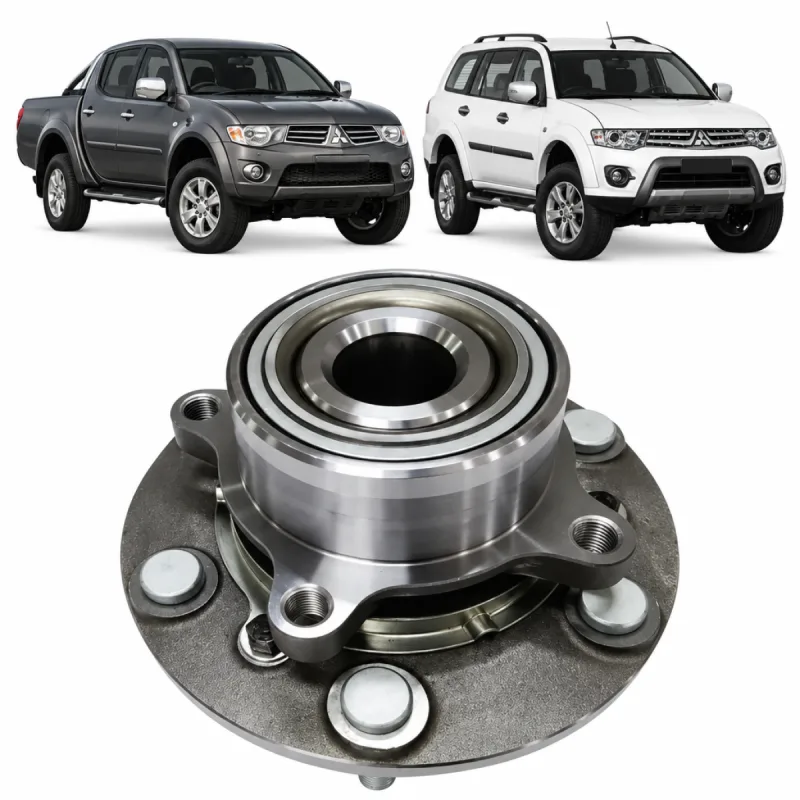 Cubo Roda Dianteiro L200 Triton 3.2 2007 A 2016 Com ABS