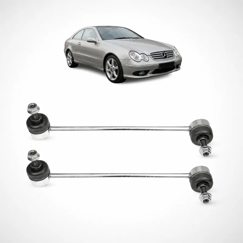 Par Bieletas Mercedes C180 C200 C230 C240 W203 2001-2010