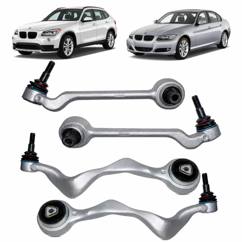 Kit 4 Braços Suspensão Dianteira BMW 2005 A 2012 E90