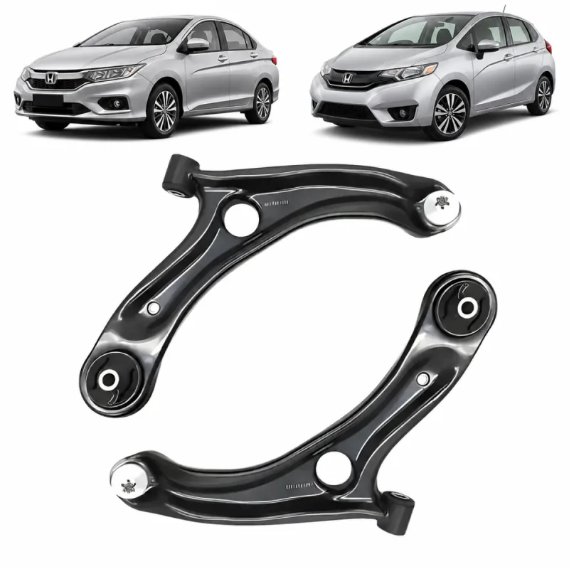 Par Bandeja Suspensão Diant. Honda New City/Fit 2015 a 2024
