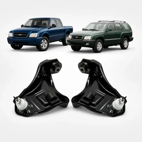 Par Bandejas Superiores S10 Blazer 4x2/4x4 1995-2011 C/pivôs