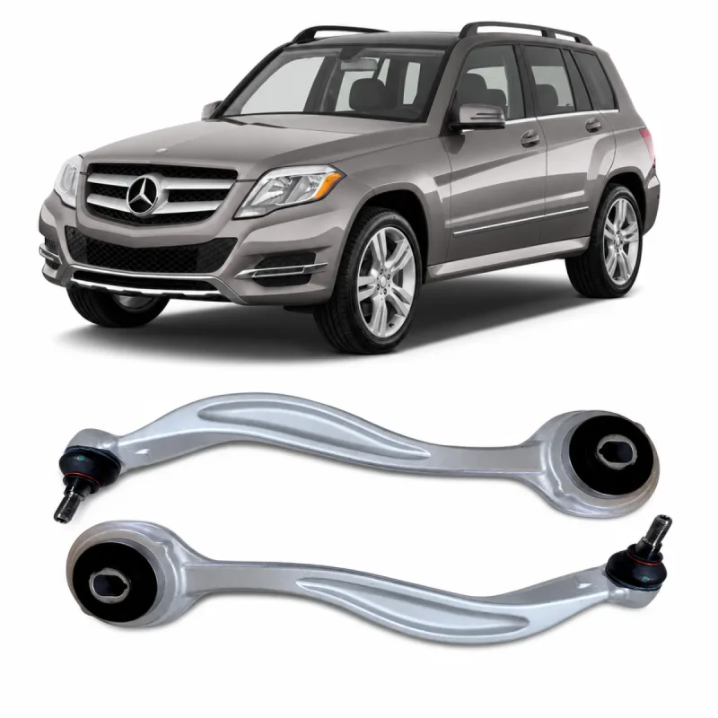 Par Braços de Suspensão Curvos Mercedes GLK 300 2008 A 2015