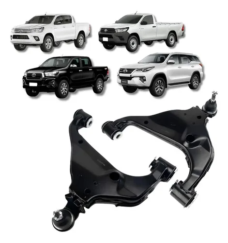 Par De Bandeja Dianteira Inferior Hilux 2016 A 2021