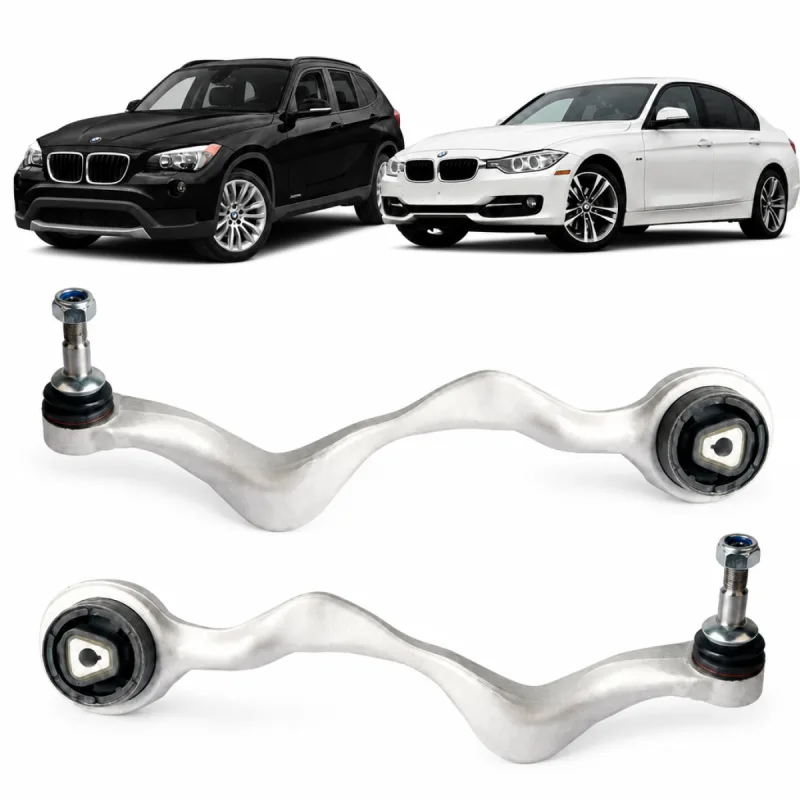 Par Braço Curvo Dianteiro BMW 320 2008 A 2012 X1 2009 A 2015