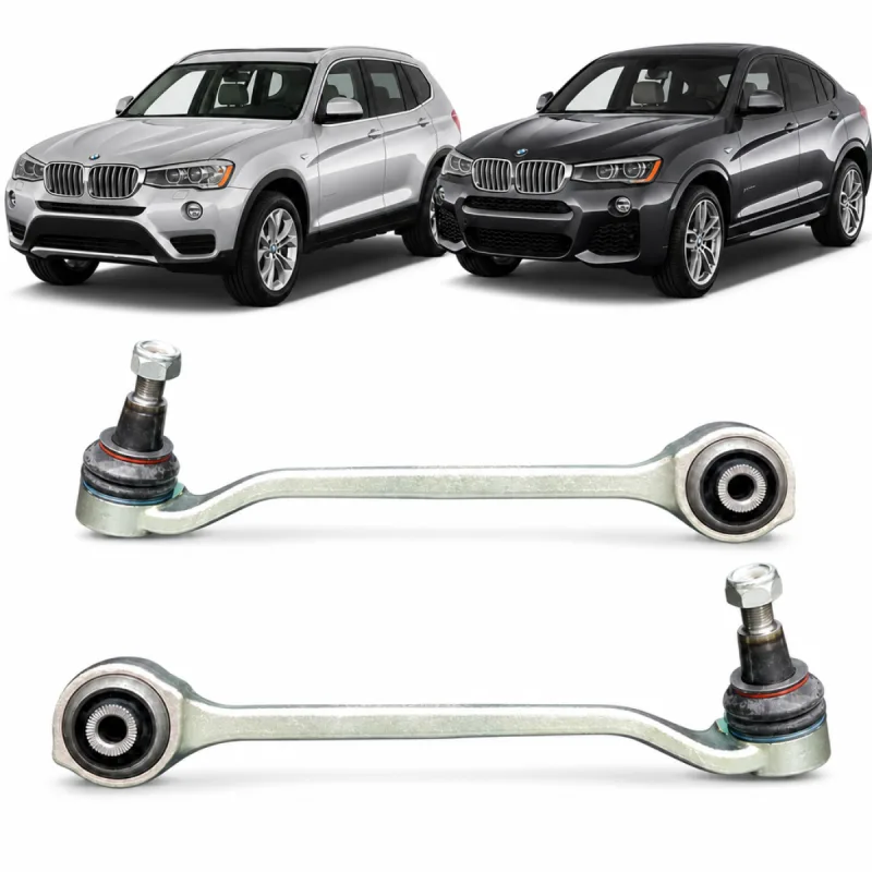 Par De Braço Reto Dianteiro BMW X3 X4 F25 F26 2009 a 2018