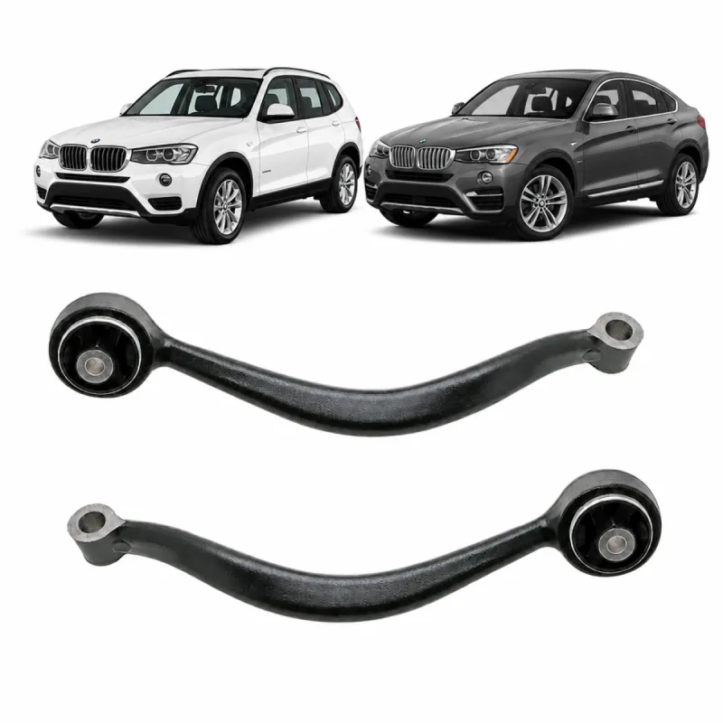 Par De Braço Dianteiro Curvo BMW X3 X4 2011 A 2018
