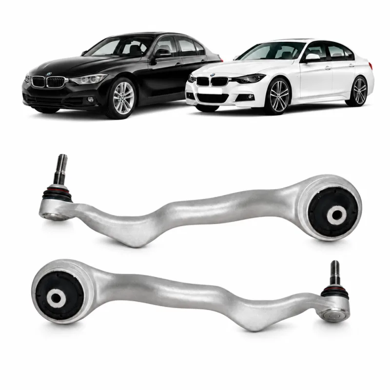 Par Braço Dianteiro Curvos BMW 320i F30 2012 A 2019