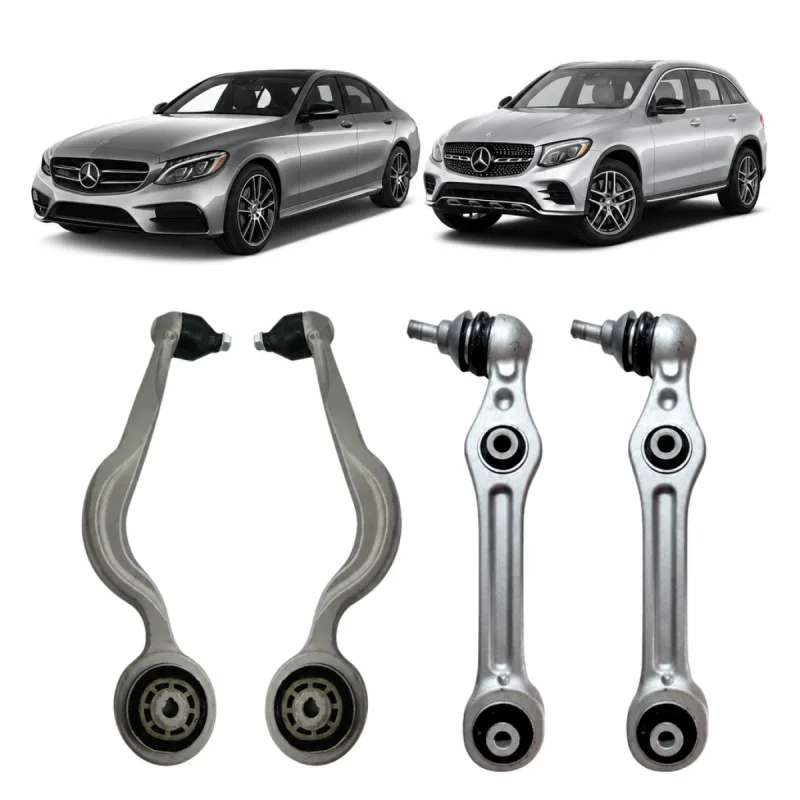 Kit 4 Braços Dianteiros Mercedes GLC 250 2015 A 2022