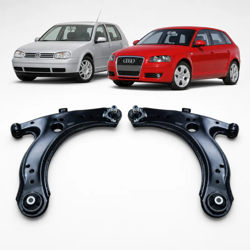 Par Bandejas Balanças Completas Vw Golf 1999-2010