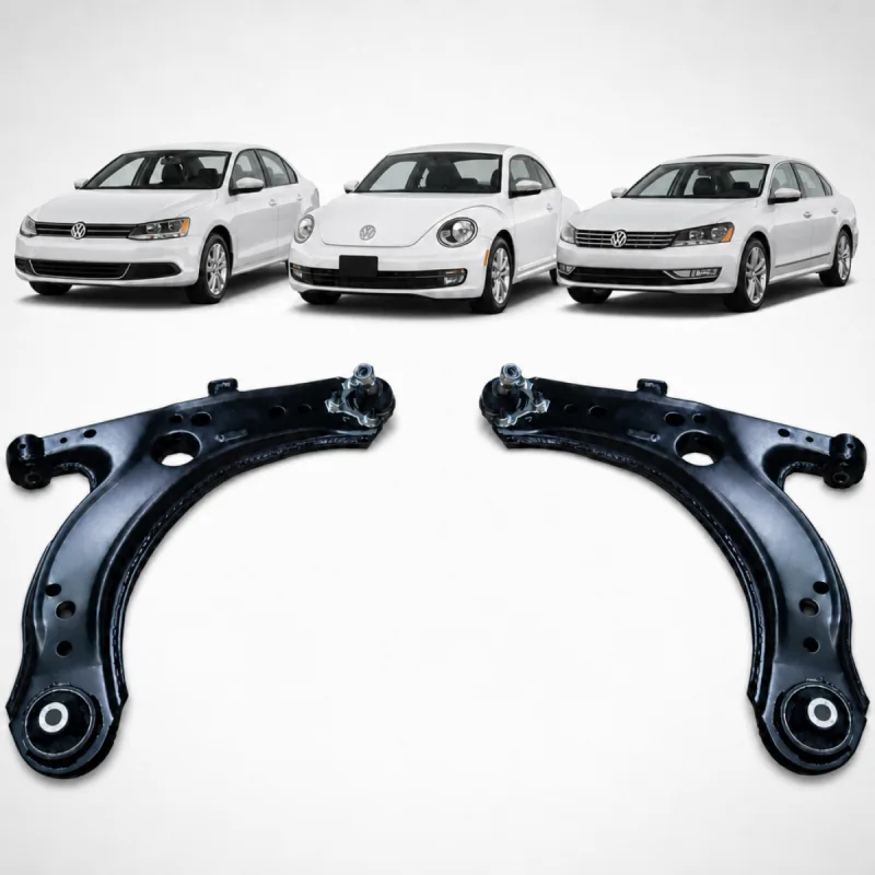 Par Bandeja Completa Jetta Fusca Passat 2012 - 2018 c/ Pivô