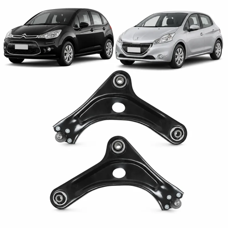 Par Bandejas Completas Peugeot 208 2013-2017