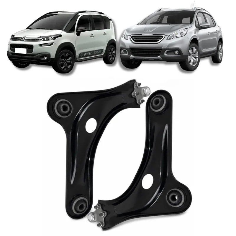 Par Bandeja Suspensão Dianteira Peugeot 2008 2015 A 2021