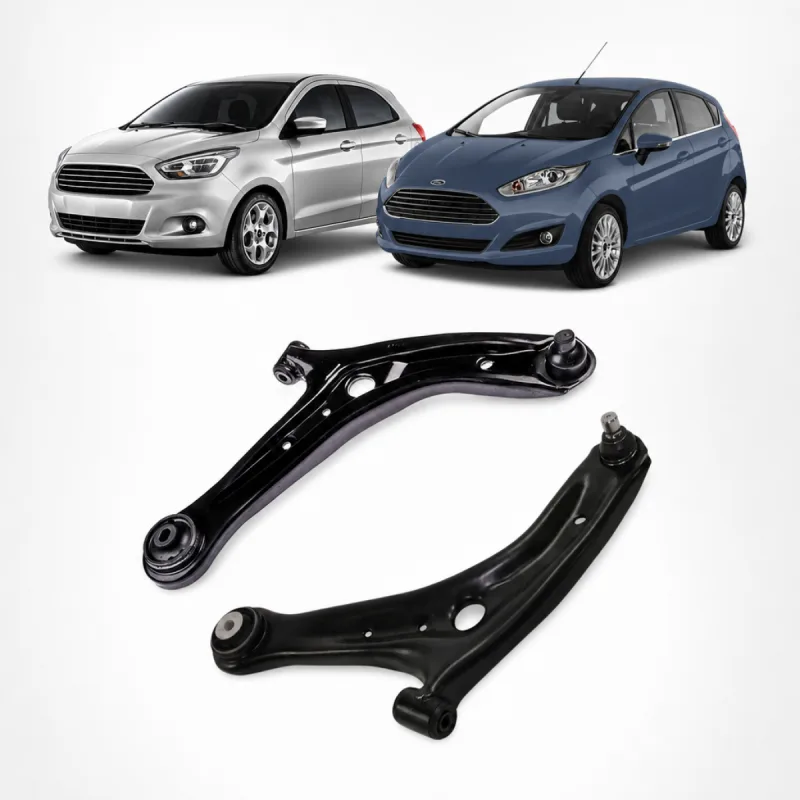 Par Bandejas C/ Pivô Ford Novo Ka New Fiesta 2014 a 2021