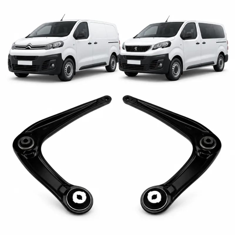 Par De Bandeja Dianteira Peugeot Expert Jumpy 2017 A 2023