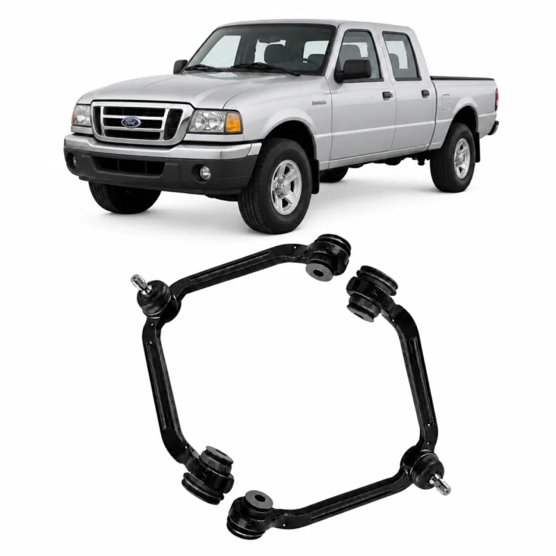 Par De Bandeja Superior Dianteira Ford Ranger 1995 A 2012