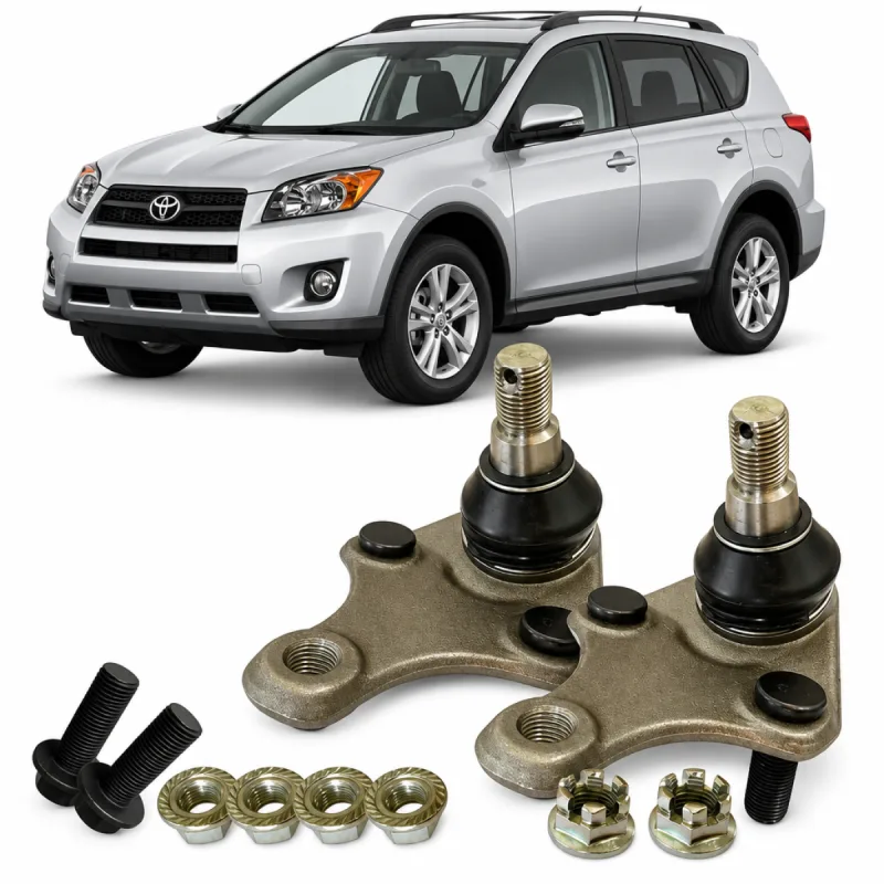 Par Pivôs Bandeja Dianteira Inferior Toyota RAV4 2006 A 2012