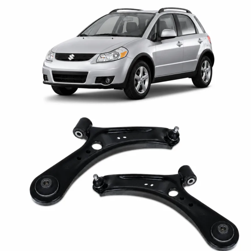 Par Bandeja Inferior Dianteira Suzuki SX4 2008 A 2015