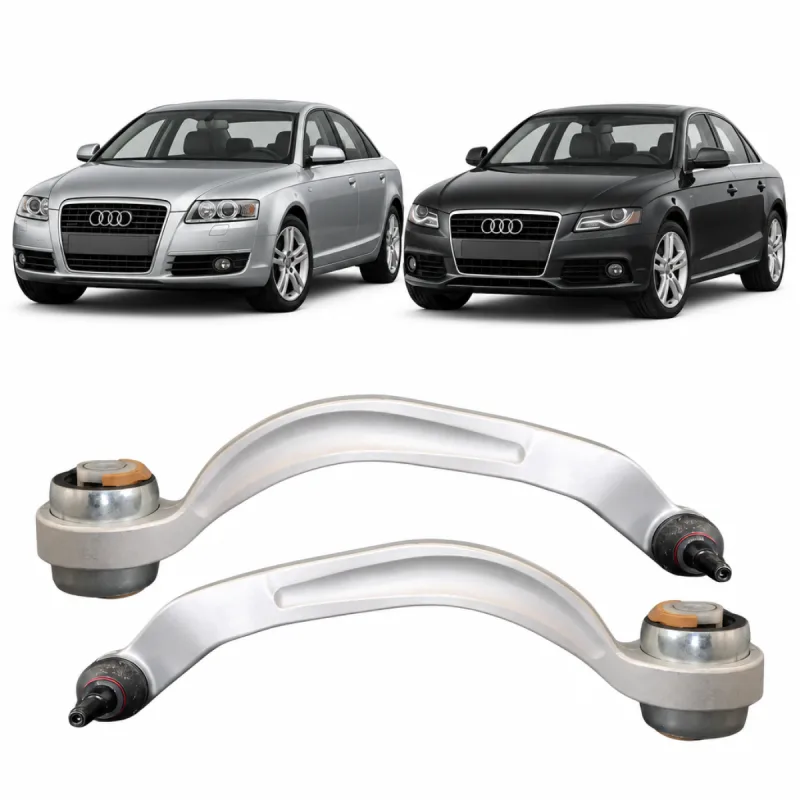 Par Braços Curvos Inferiores Audi A4 A6 1994 A 2008