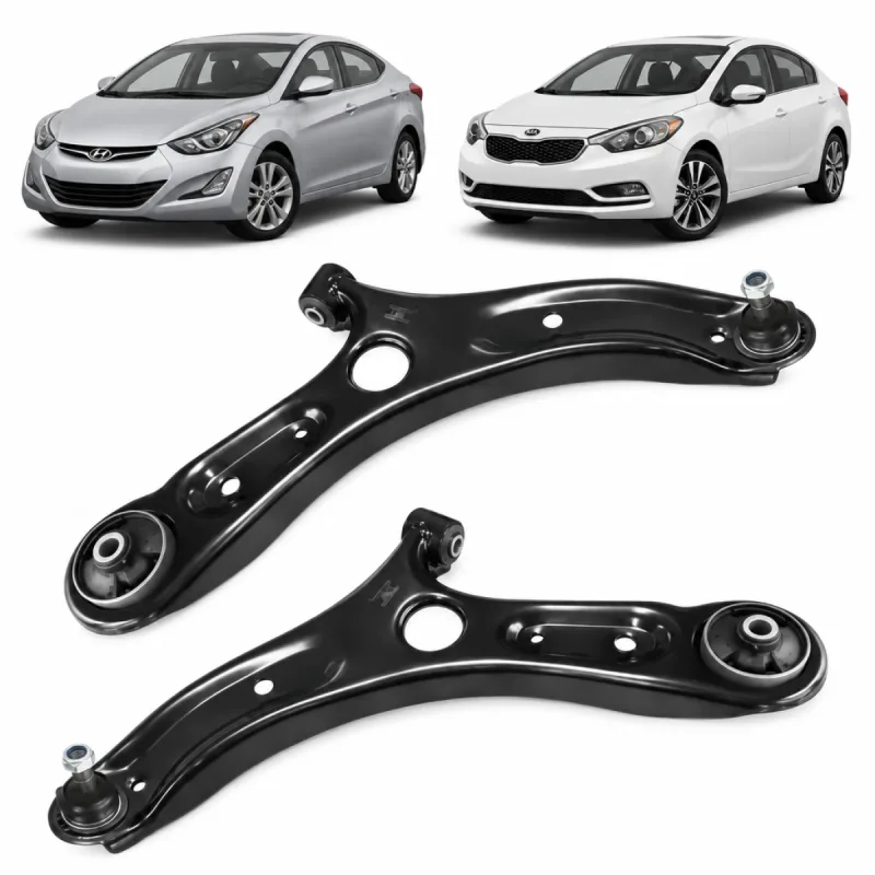 Par De Bandeja Inferior Dianteira Kia Cerato 2012 A 2019