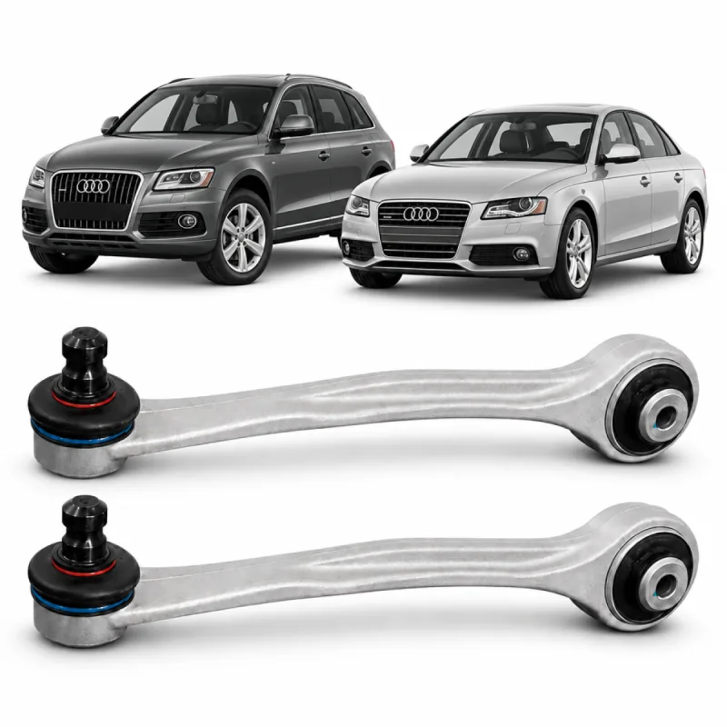 Par De Braço Reto Dianteiro Audi A4 2008 A 2016