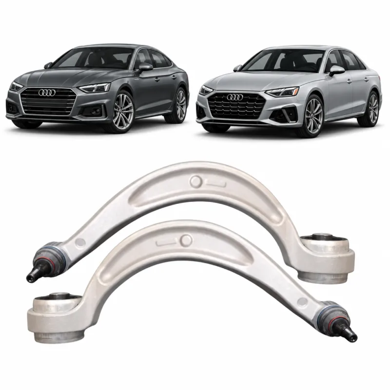Par De Braço Inferior Dianteiro Curvo Audi A4 A5 2016 A 2026
