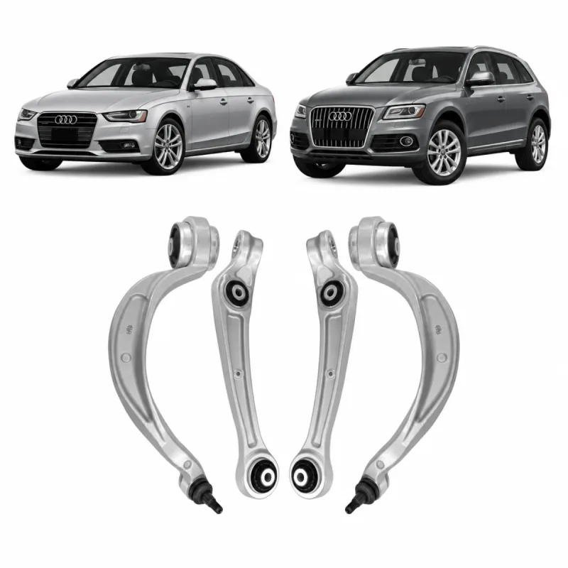 Kit 4 Braço Inferior Dianteiro Audi A4 A5 Q5 2009 A 2016