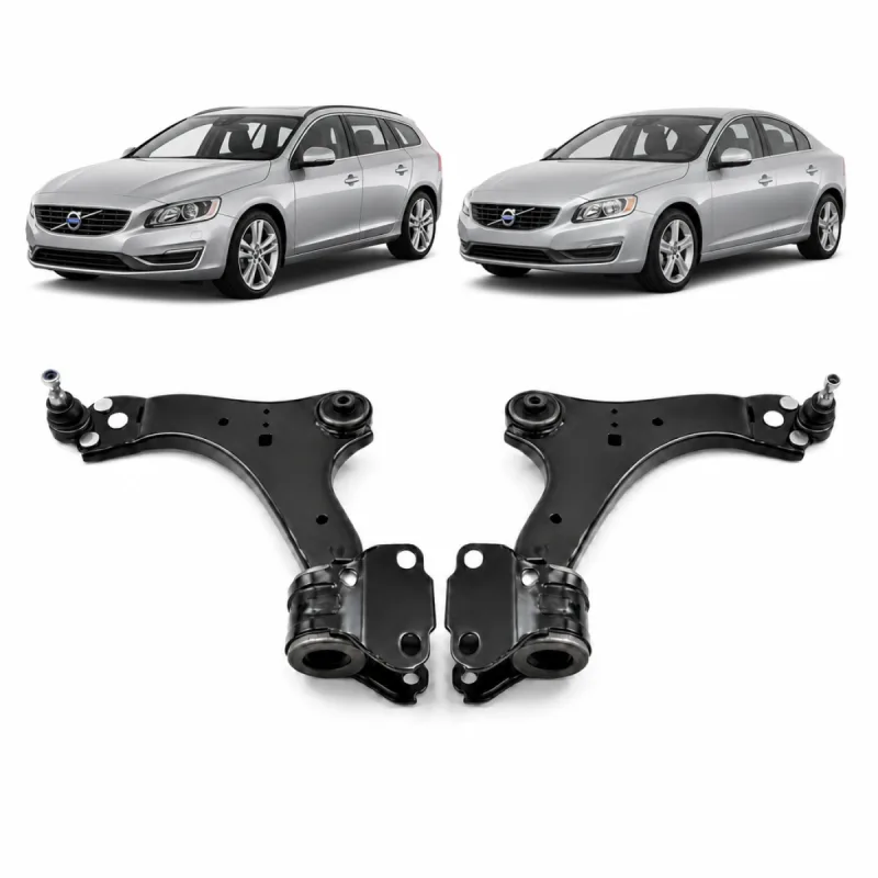 Par Bandeja Inferior Dianteira Volvo S60 V60 2007 A 2018