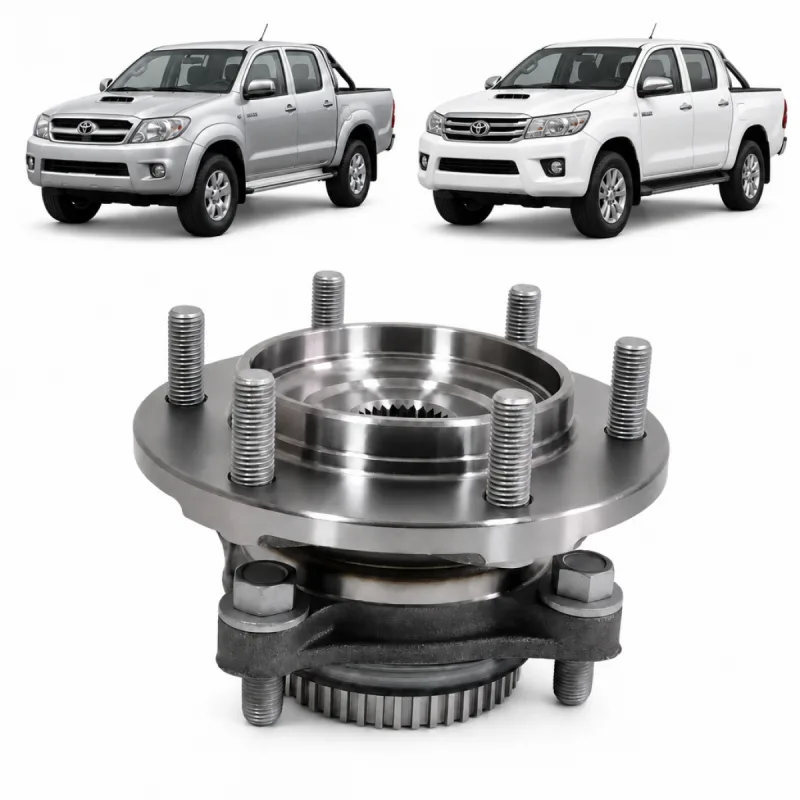 Cubo Rolamento Roda Dianteira Hilux 2.5 2.7 3.0 2006 A 2015