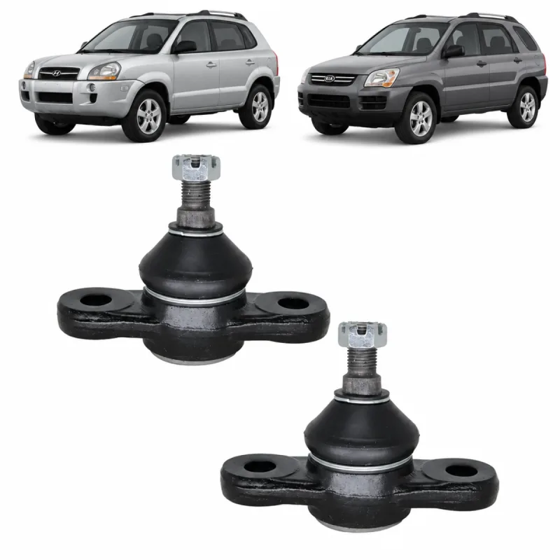 Par Pivô Inferior Dianteiro Tucson Kia Sportage 2005 A 2016
