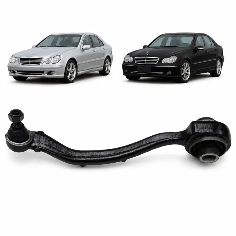 Braço Inferior Curvo Direito Mercedes C180 C200 2001 a 2007